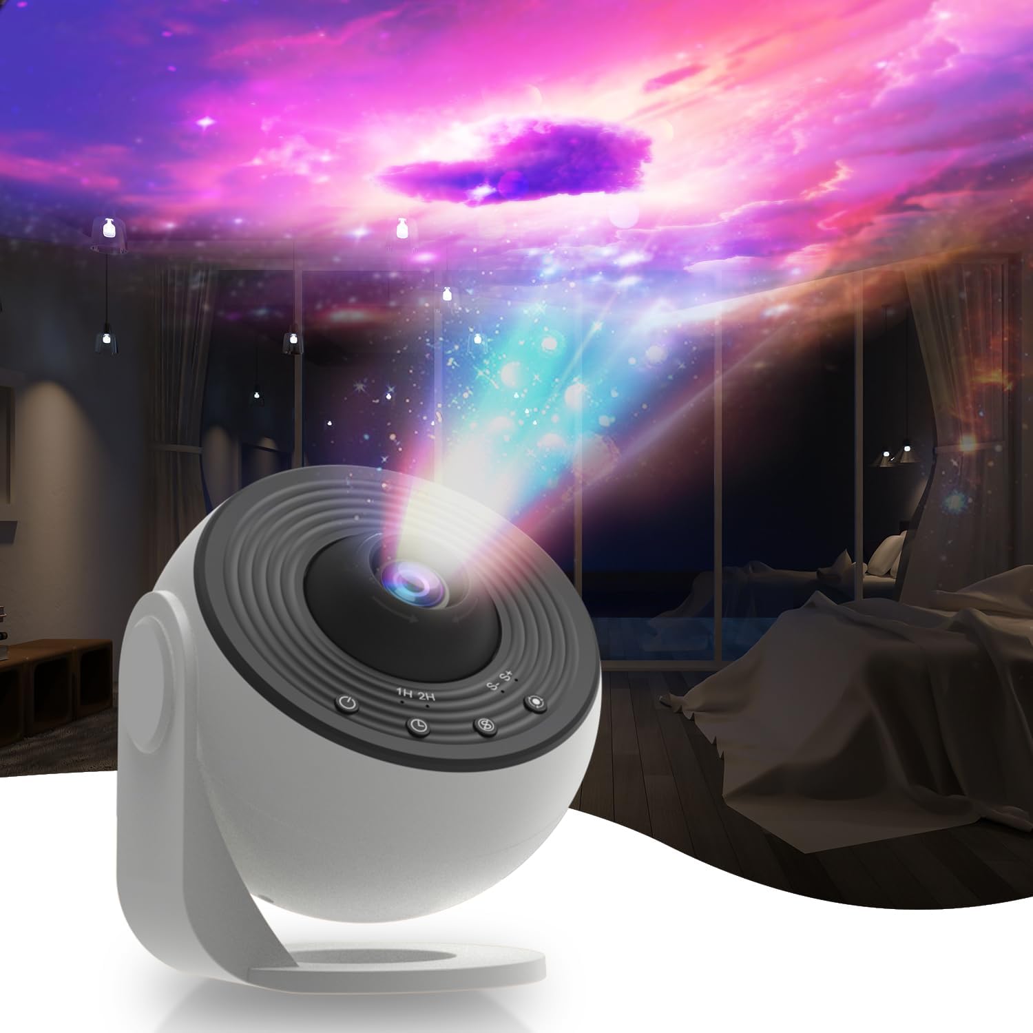 Stress-Relief Galaxy Projector - Elec3 13-in-1