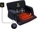 Heatable Massage Stadium Seat - Foldable Bleacher Cushion with Heat