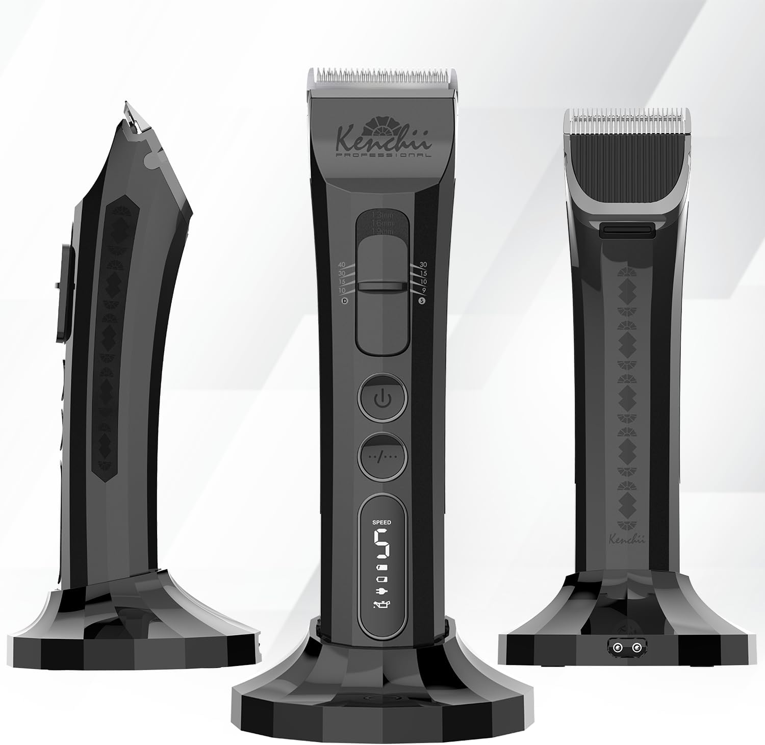 Kenchii Flash Dog Clippers for Grooming with 4-in-1 Precision