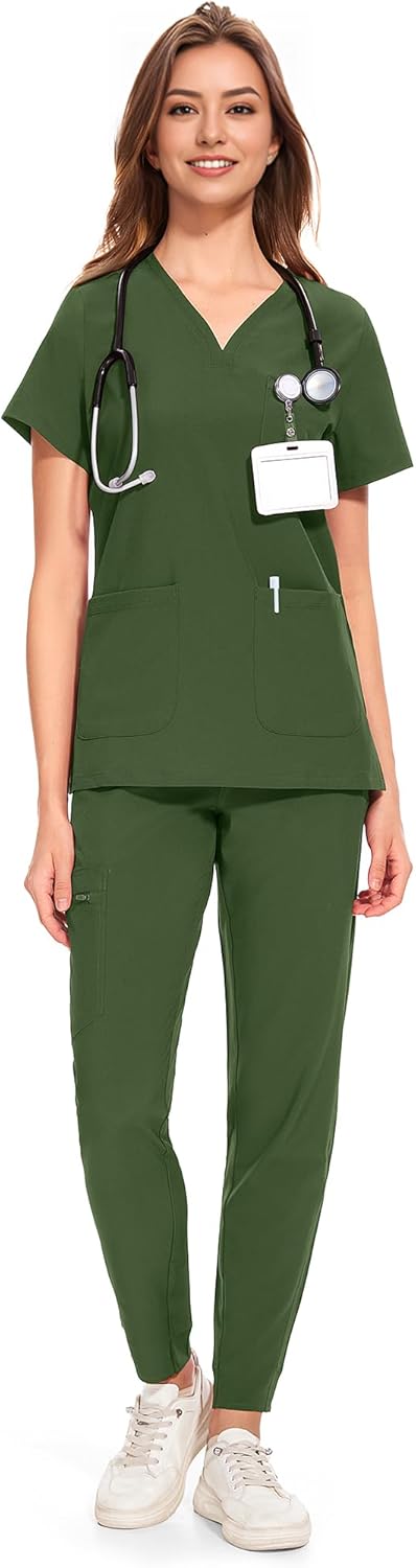 COZYFIT Medical Scrubs for Women - Stylish & Functional Set