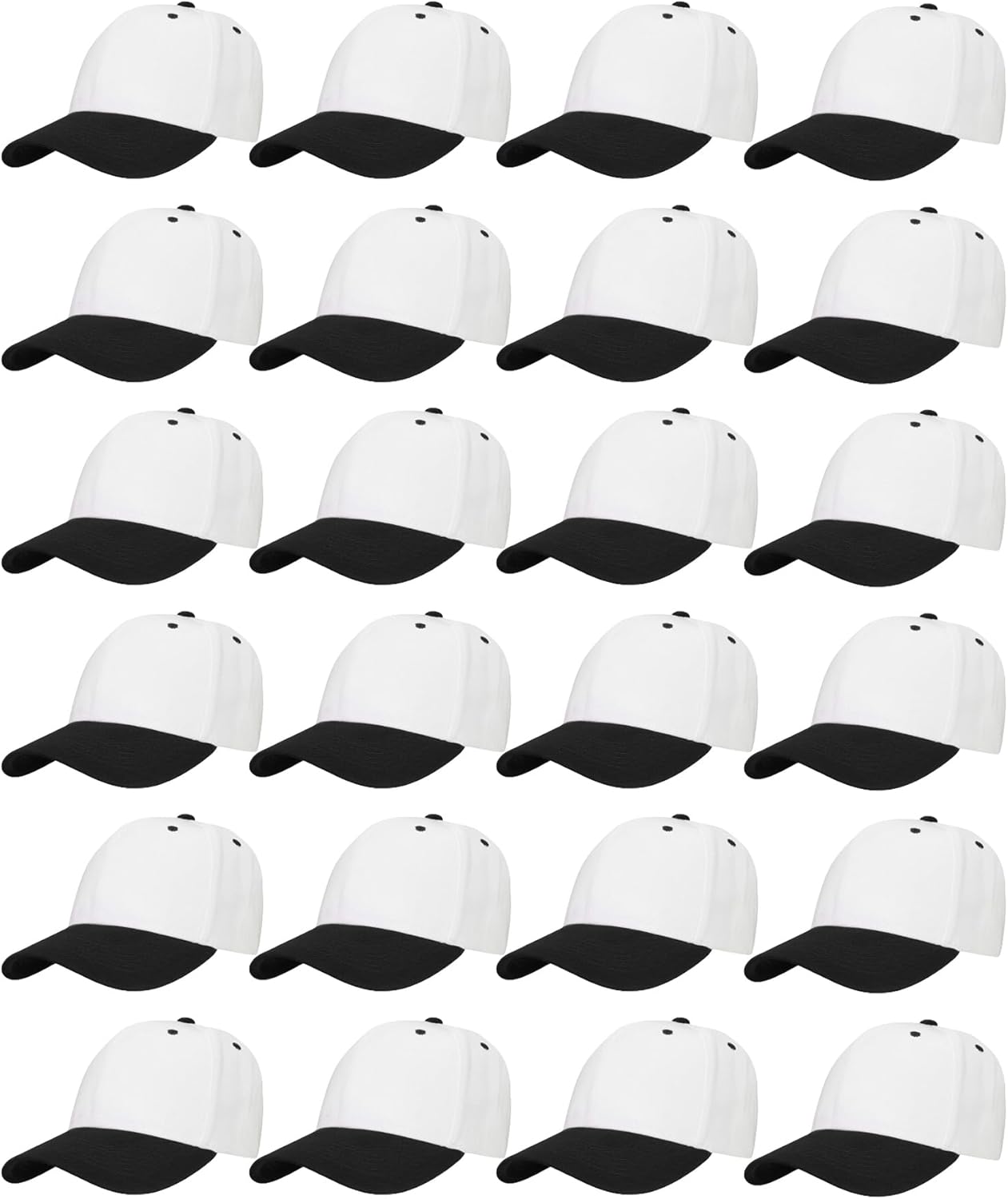 Unisex Baseball Cap Bulk Wholesale Plain Blank Hat Adjustable Size