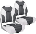 Premium High Back Folding Boat Seat for Superior Comfort