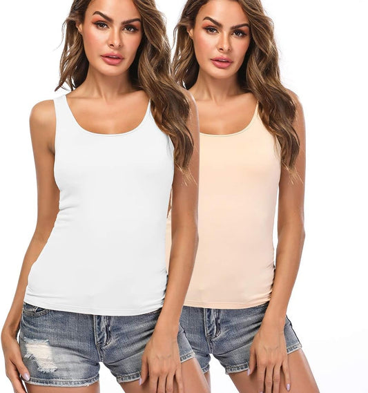 Camisoles for Women with Built in Bra - Comfortable Yoga Top