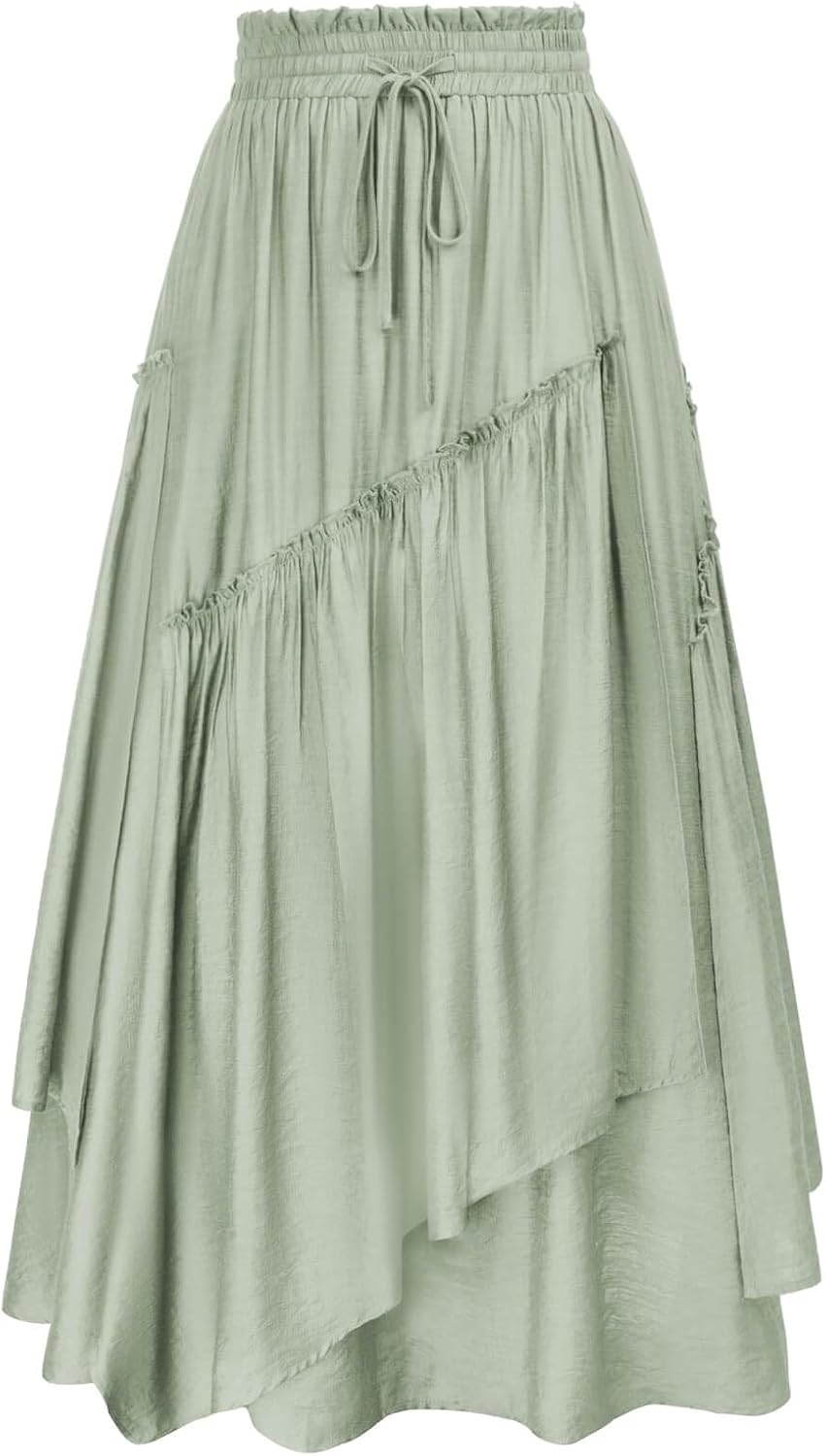 Scarlet Darkness Long Skirts for Women Renaissance Costume