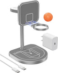 3-Point Power 3 in 1 Charging Station for Apple - Magnetic Hoop Fun