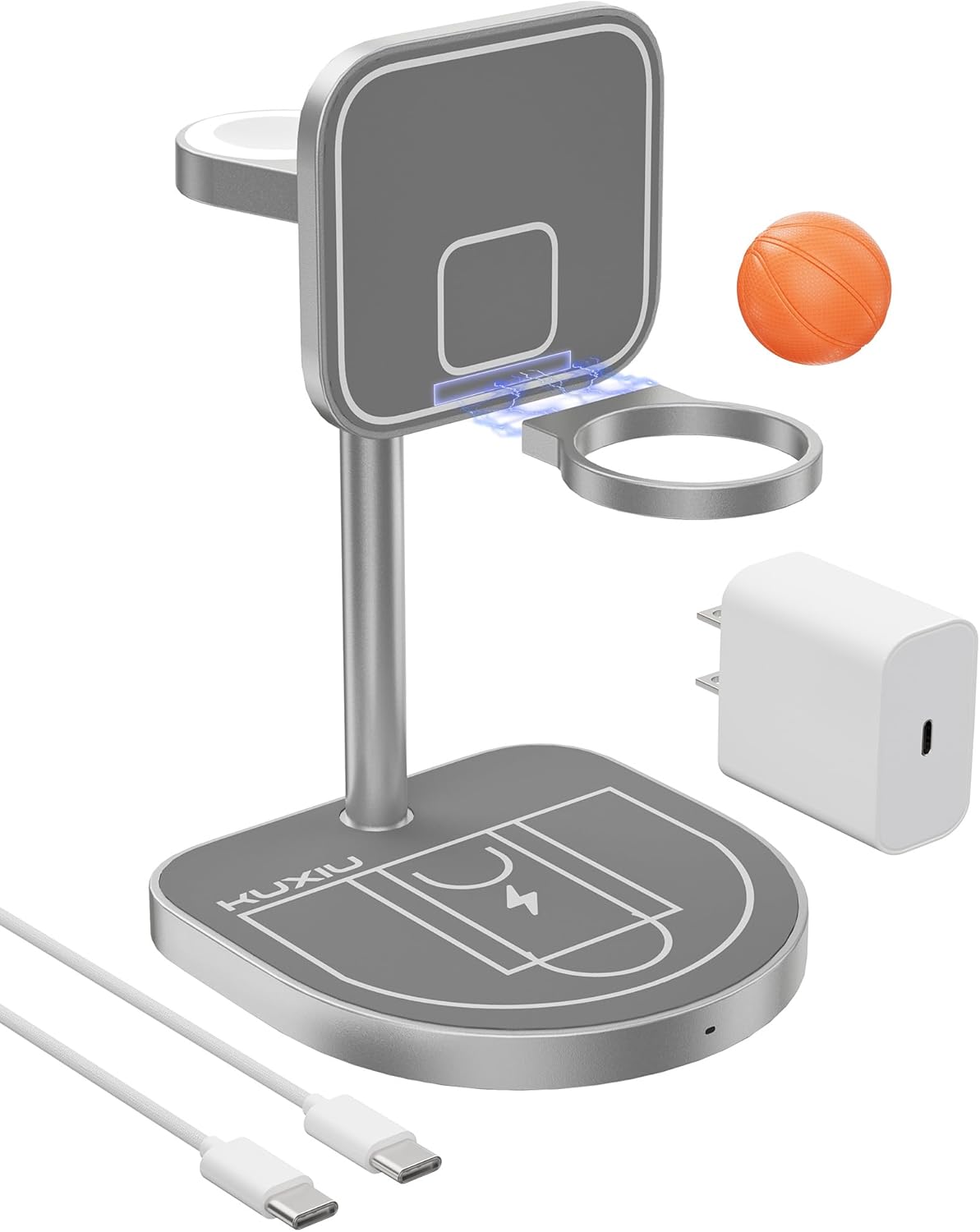 3-Point Power 3 in 1 Charging Station for Apple Devices