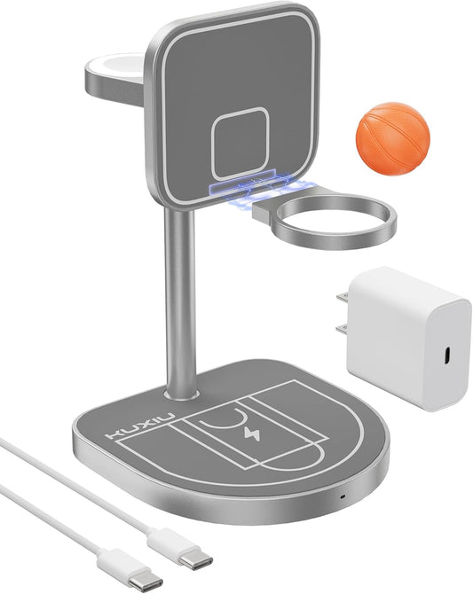 3-Point Power 3 in 1 Charging Station for Apple Devices