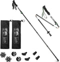 Carbon Fiber Hiking Poles - Ultra Lightweight 0.5LB Collapsible
