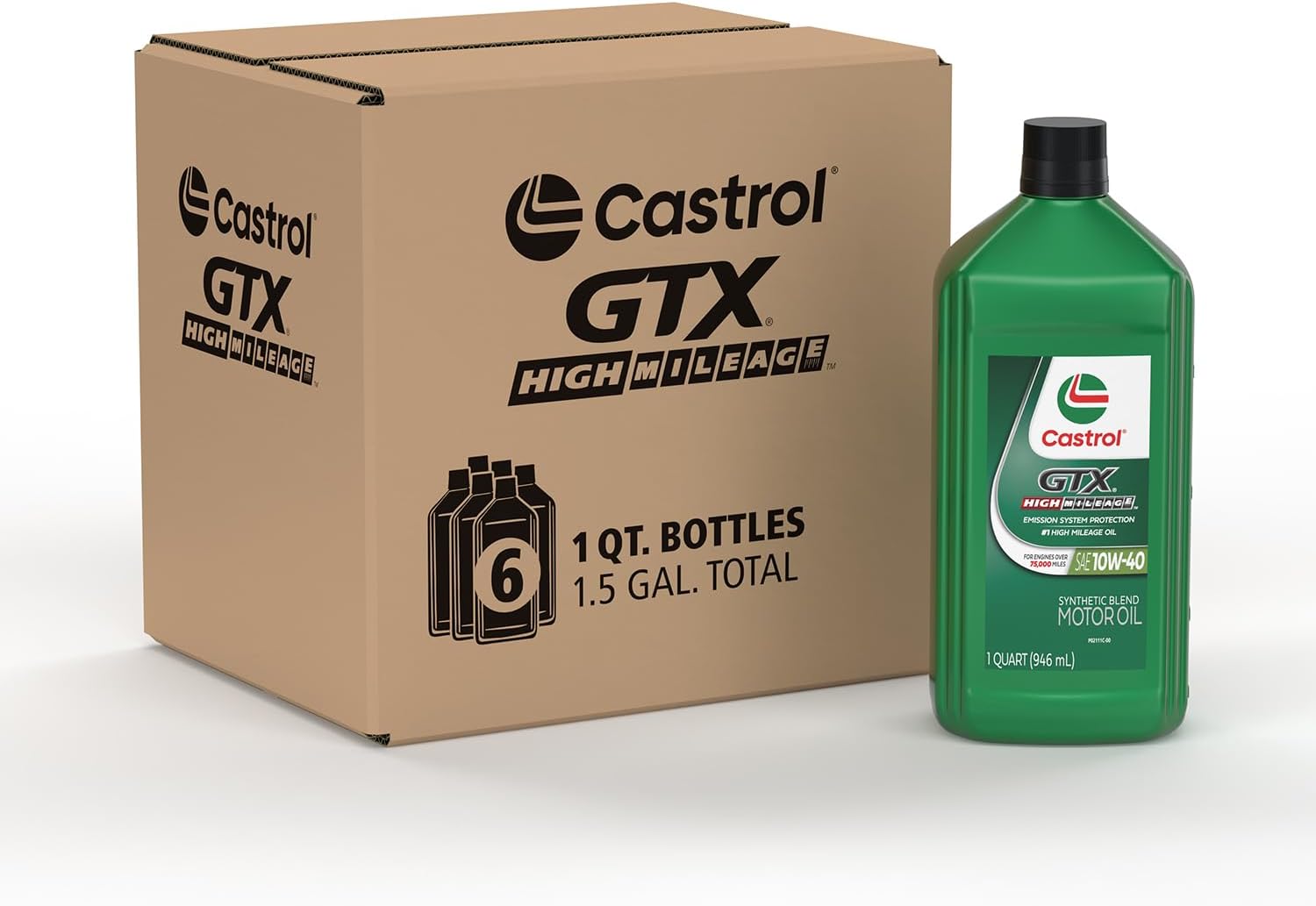 Castrol GTX High Mileage 10W-40 Synthetic Motor Oil Review