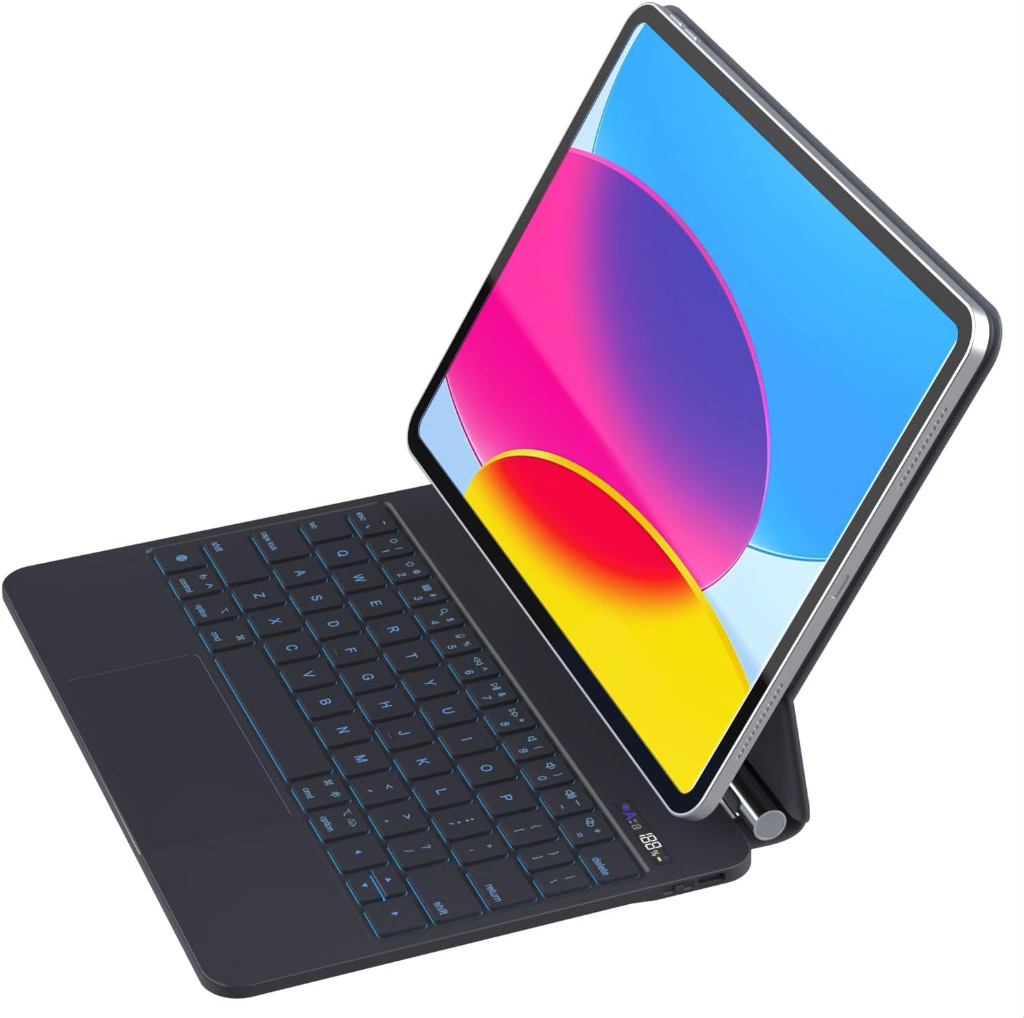 ZENLU iPad 10th 11th Gen Case with Keyboard and Trackpad