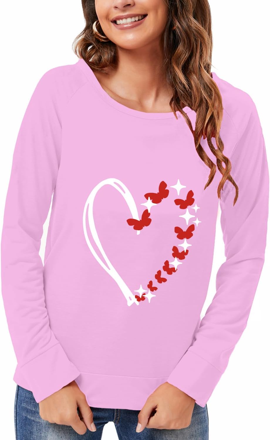 Rainbow Love Heart T-Shirt for Valentine's Day
