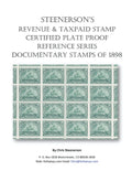 Steenerson's Battleship Documentary Stamps of 1898 - Plate Proof