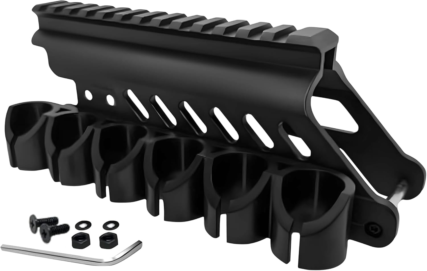 GOTICAL Side Saddle Shotgun Shell Holder V2 for 12 Ga Shotguns