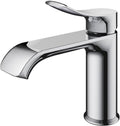 BELZ Chrome Bathroom Faucet 1 Hole Single-Handle Vanity - Modern