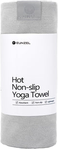 Hot Yoga Towel 72 x 26.5 in - Super Absorbent Suede Mat Towel