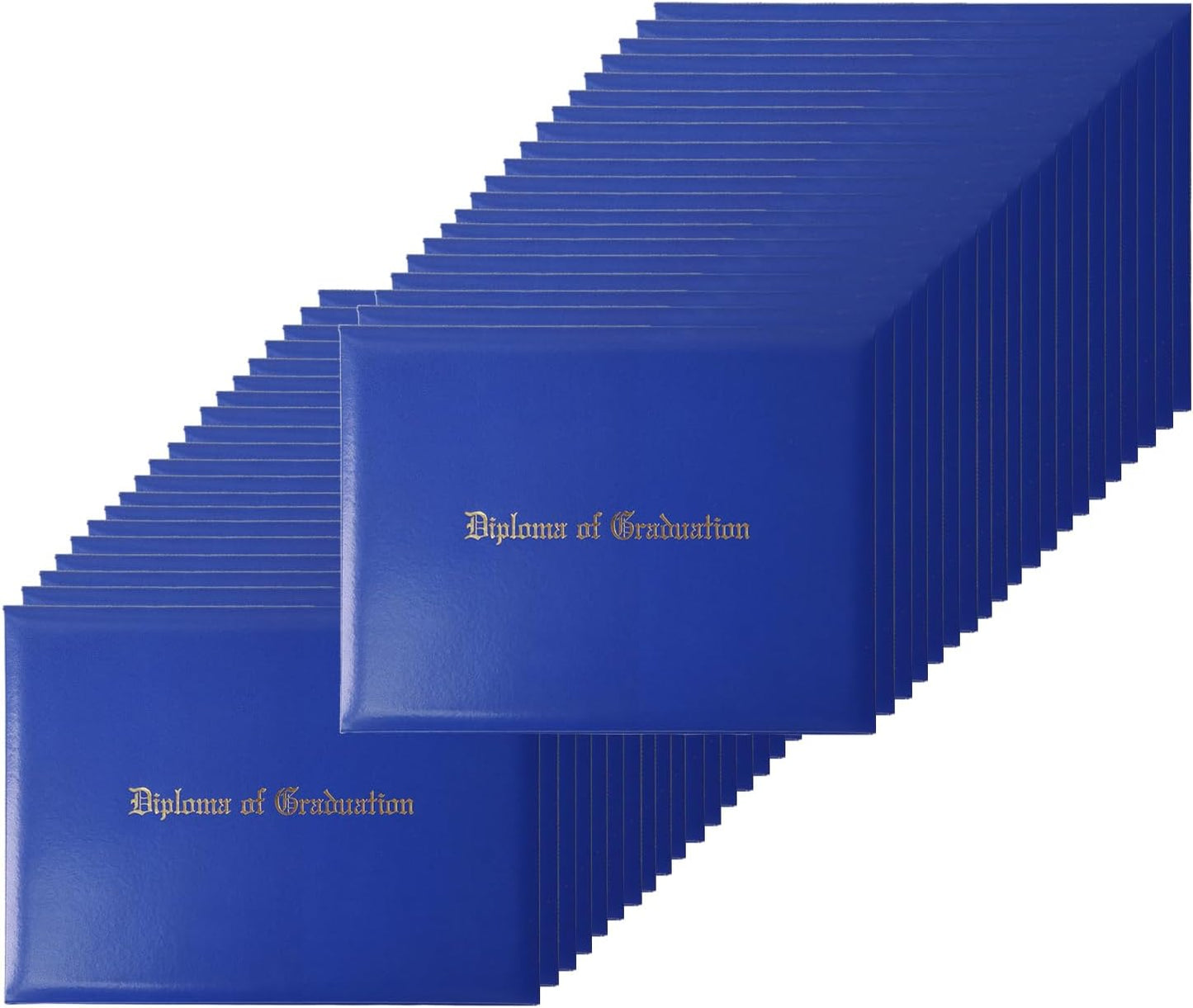 Diploma Holder 8.5x11 Imprinted Graduation Cover - 40-Pack