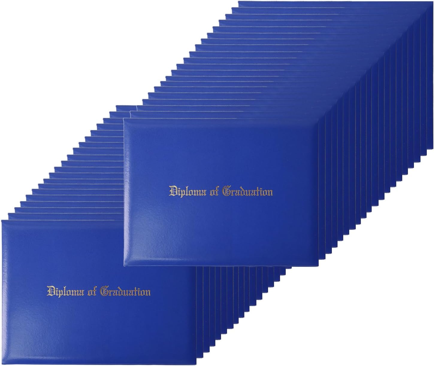 Diploma Holder 8.5x11 Imprinted Graduation Cover - 40-Pack