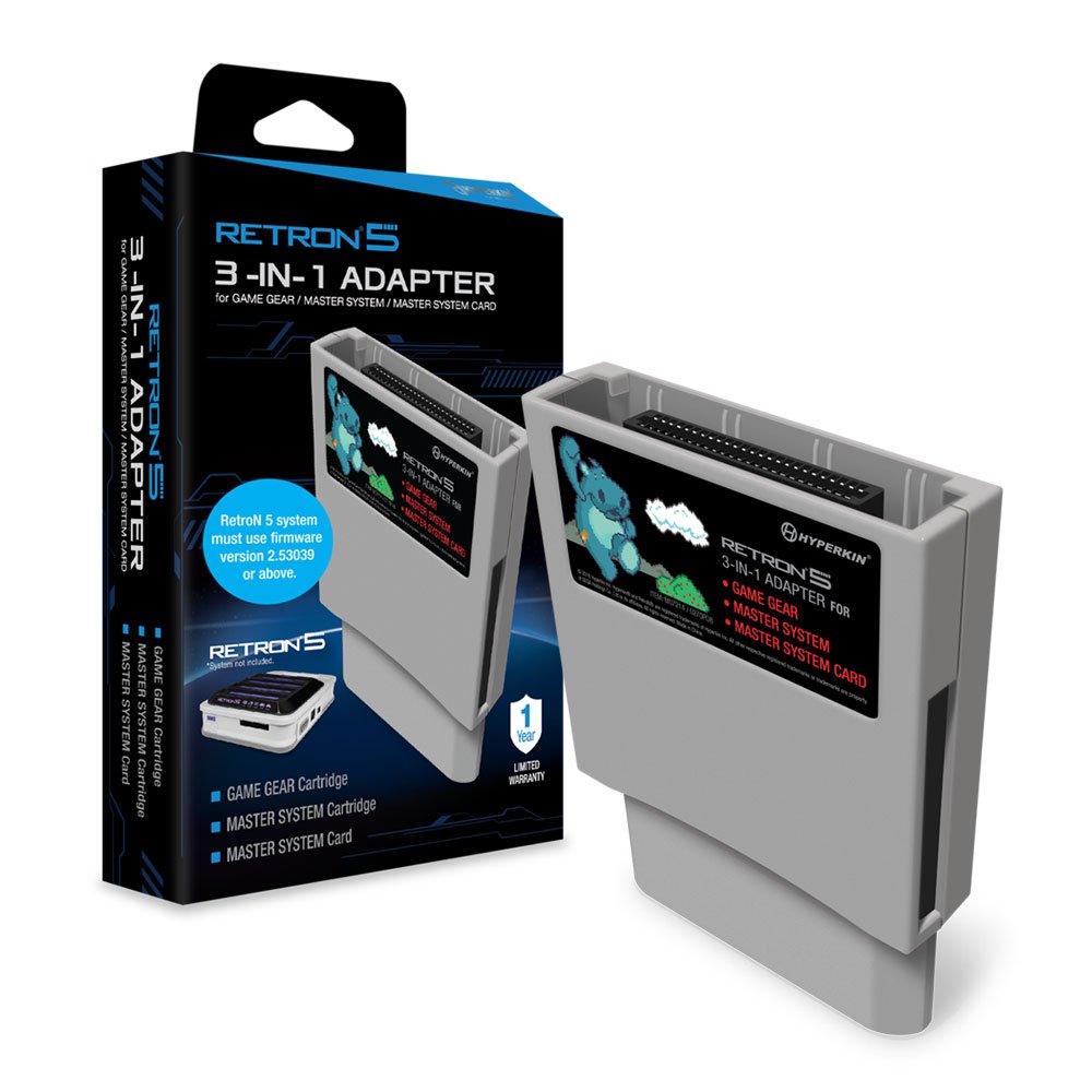 Hyperkin RetroN 5 3-in-1 Adapter for Game Gear and More