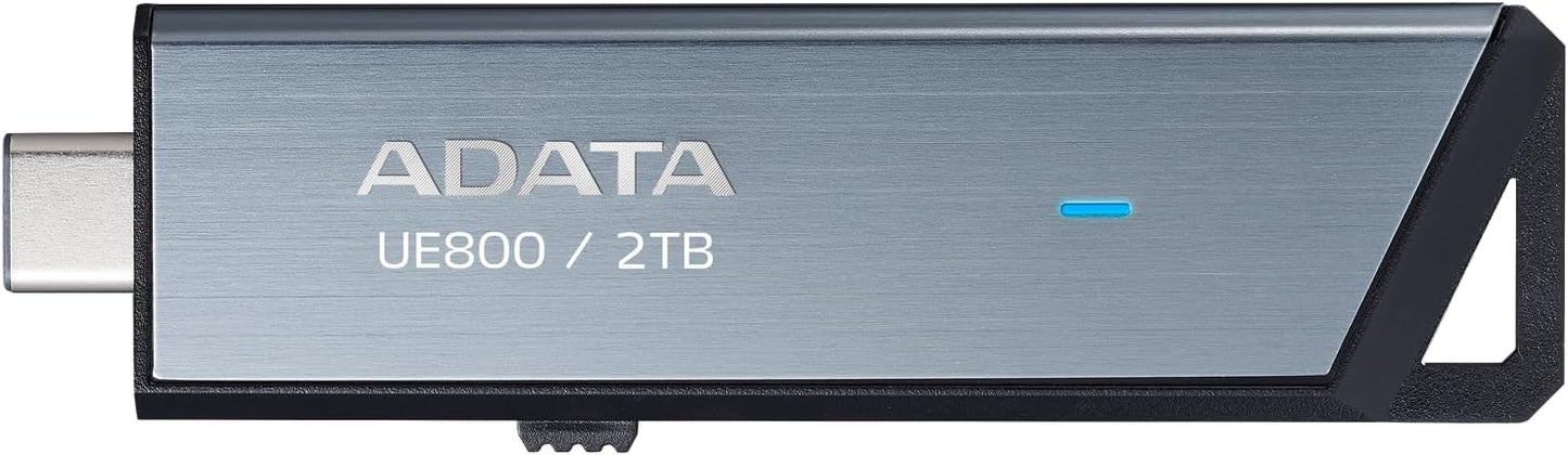 Fast ADATA 2TB USB-C SSD Up to 1000MB/s Speeds