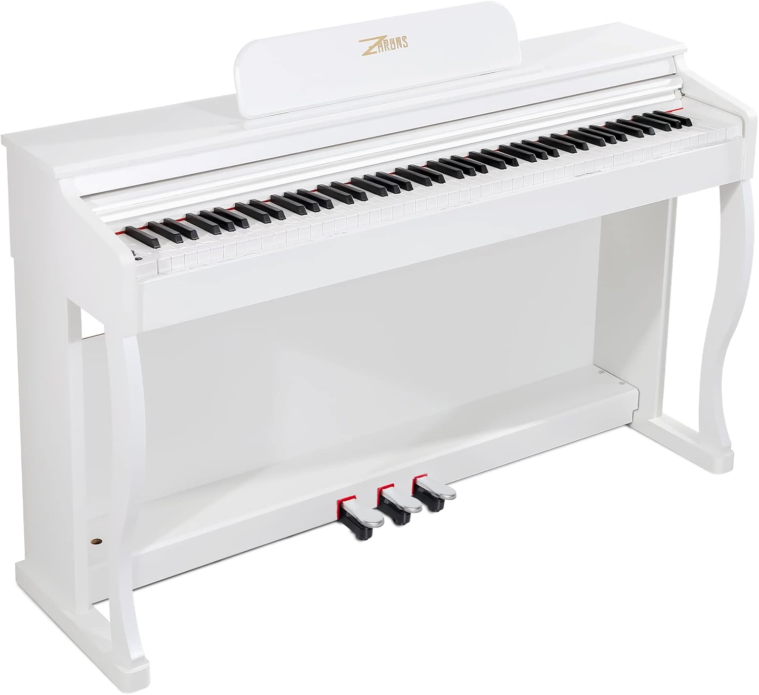 ZHRUNS 88-Key Weighted Digital Piano: Realistic Feel & Sound