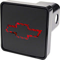 Chevrolet Tow Hitch Cover with LED Brake Light for Trucks