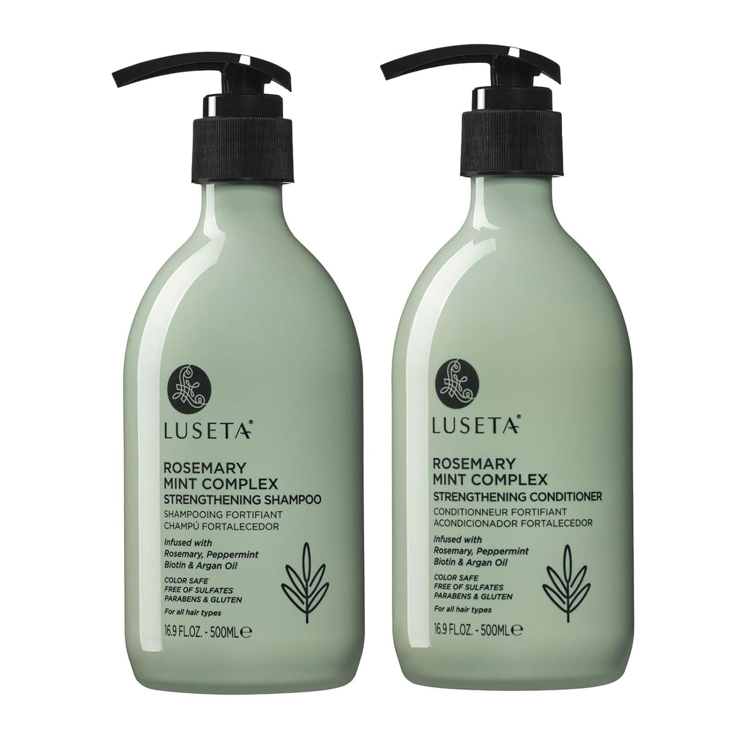 Rosemary Mint Strengthening Duo: Nourish & Smooth