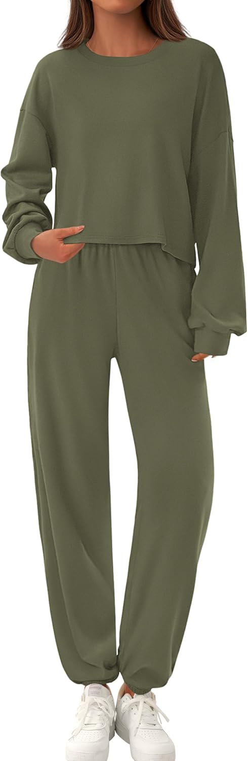 PRETTYGARDEN Women's Two Piece Lounge Sets for Fall Comfort