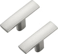 40 Pack Silver Cabinet Knobs Curved Brushed Nickel - Modern Drawer