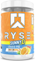 RYSE Loaded Pre Workout Powder - SunnyD Tangy Original