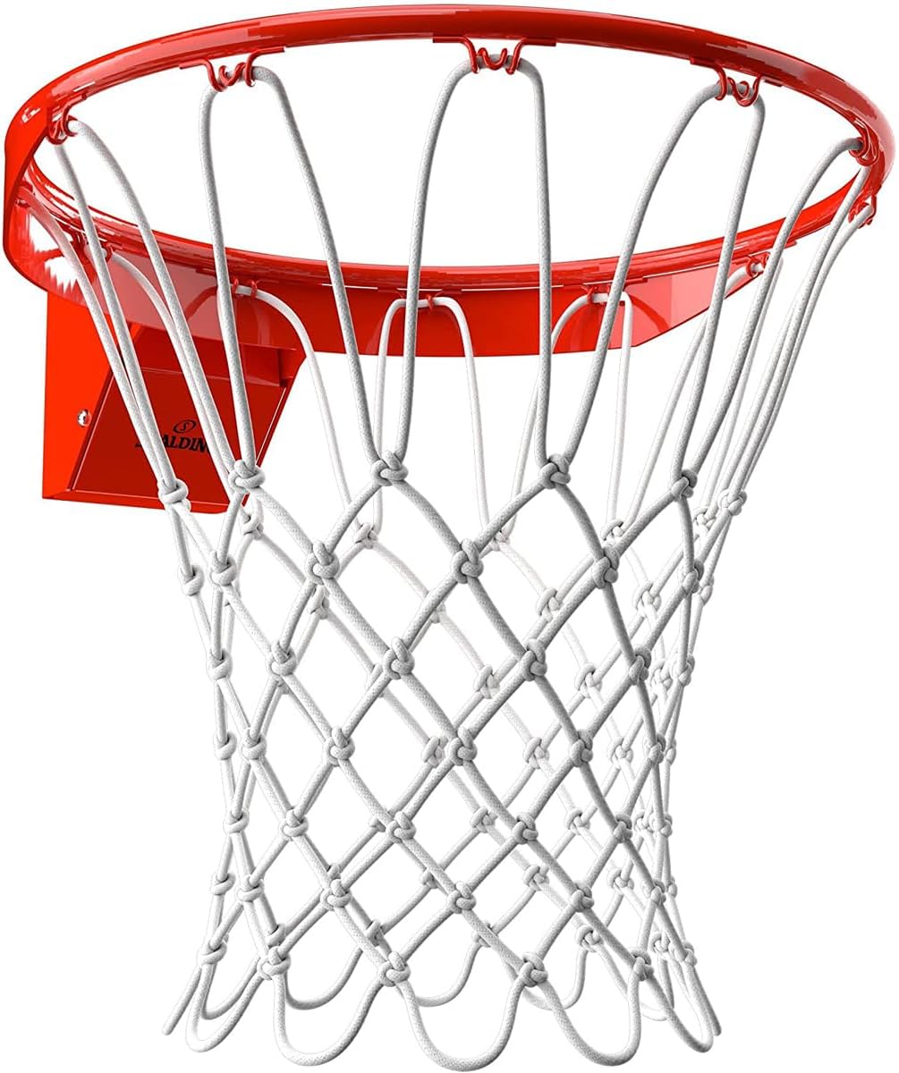 Spalding Regulation Size 18in Steel Basketball Rim with Net