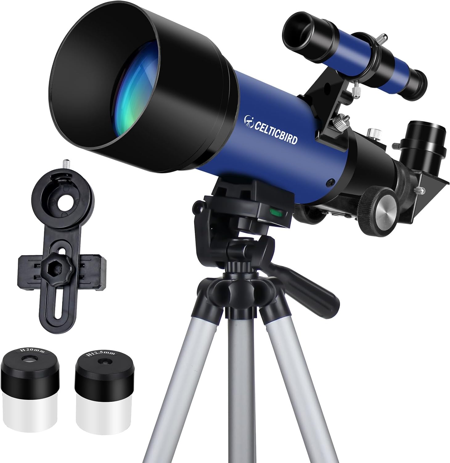 Telescope for Kids Beginners - 70mm Aperture 400mm Refractor