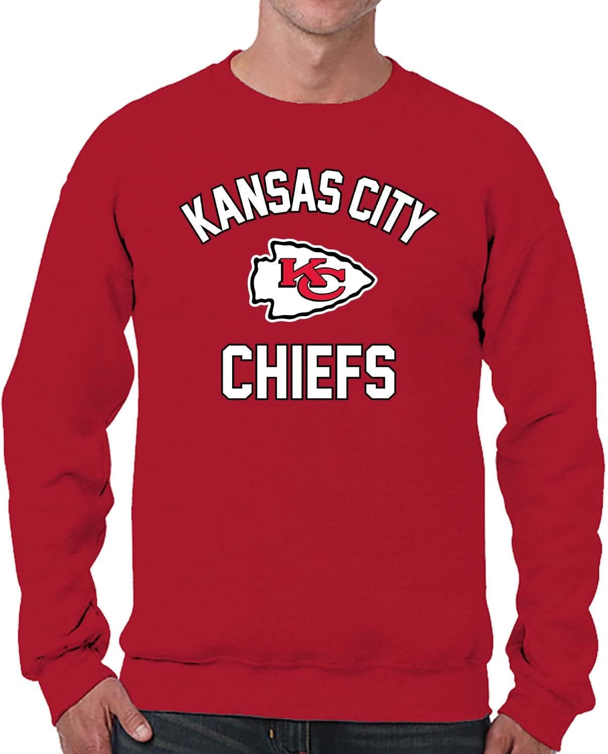 Kansas City Chiefs Adult Gameday Crewneck Sweatshirt Review