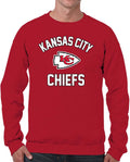 Kansas City Chiefs Gameday Crewneck Sweatshirt - Comfortable Cotton is