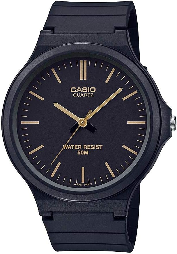 Casio MW240 | Mens Quartz Watch | 50M WR | Easy Read | Resin Band