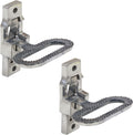 Stainless Steel Folding Safety Step and Handle 2 Pack - Durable Truck