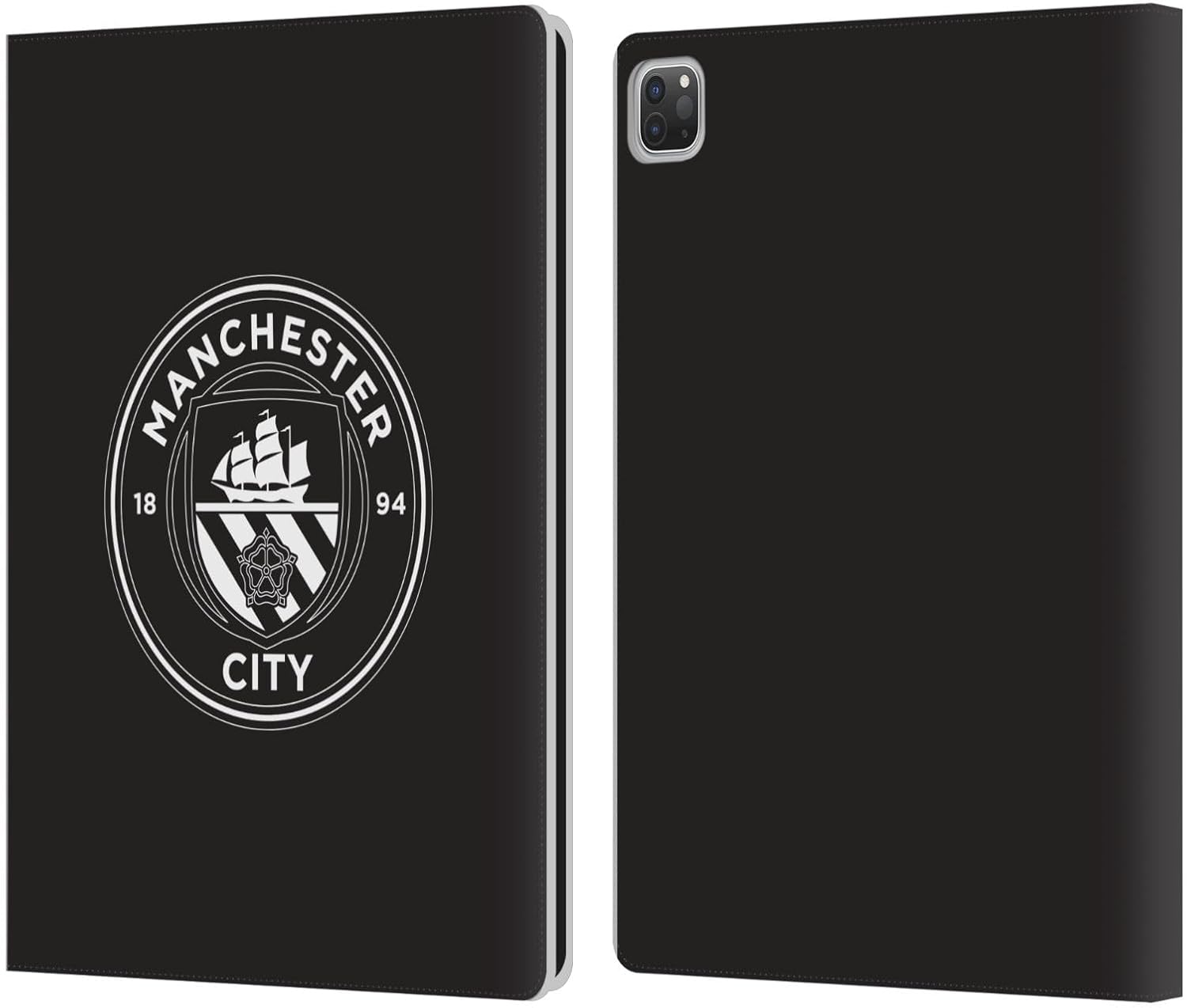 Manchester City FC iPad Pro 12.9 Leather Wallet Case with Holder