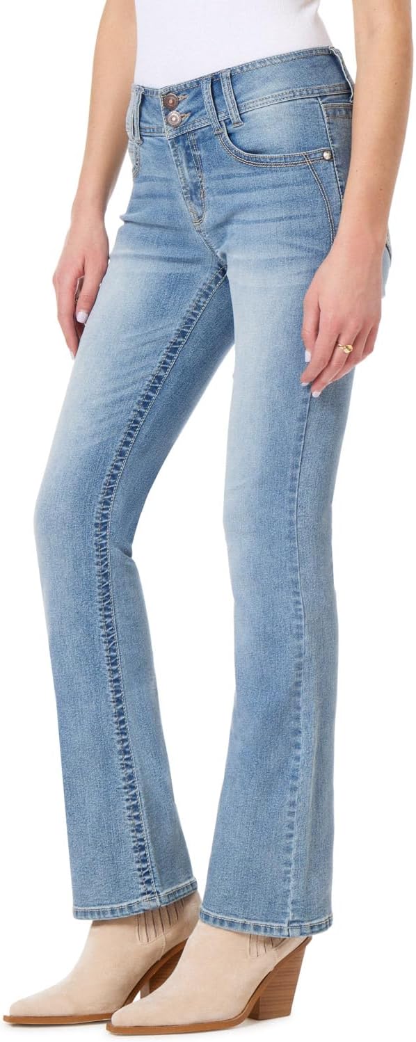 Luscious Curvy Bootcut Jeans for Women in Insta Stretch Denim