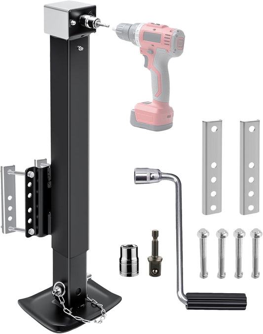 RVSNAIL 8000 lbs Heavy Duty Trailer Jack for All Trailers