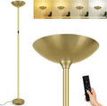 Stepless Dimmable Floor Lamp 30W 3000LM - Adjustable Warm to Cool