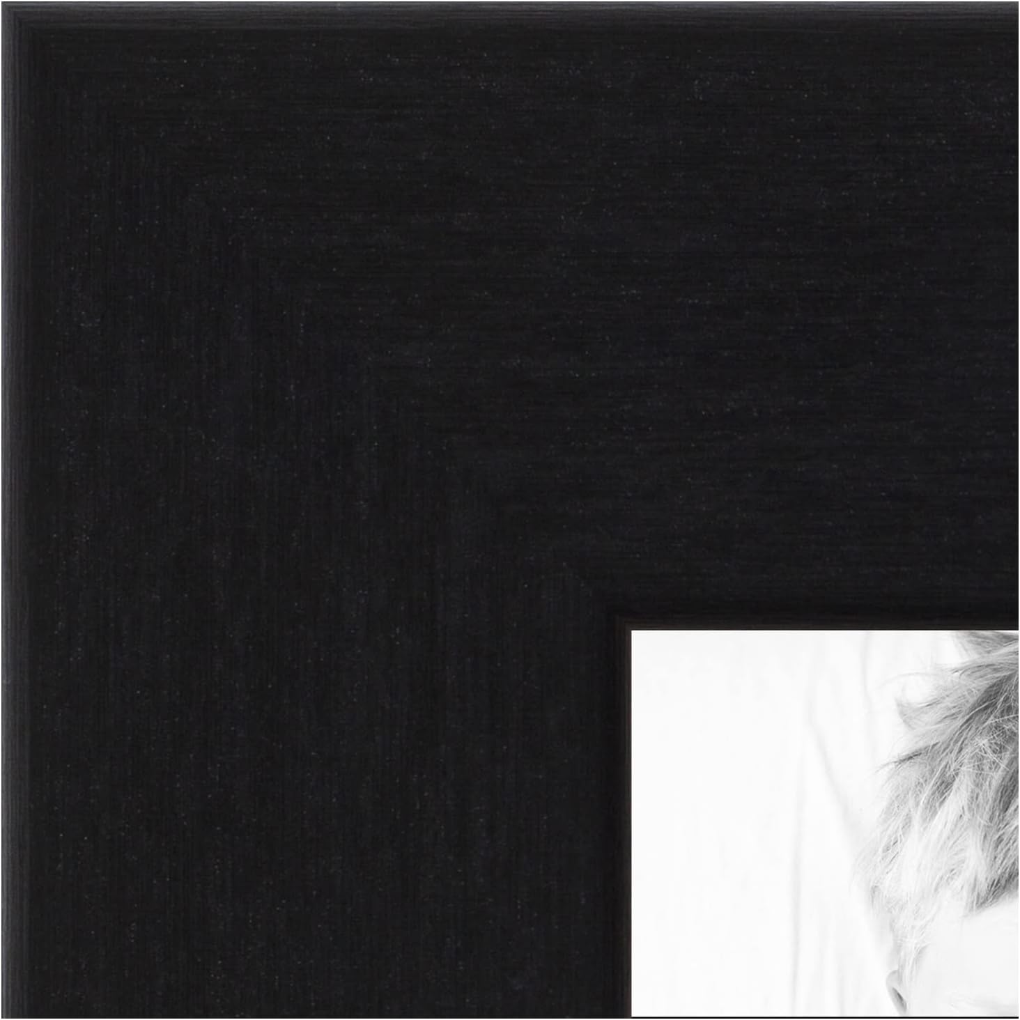17x30 Inch Black Picture Frame - Custom MDF Poster Frame