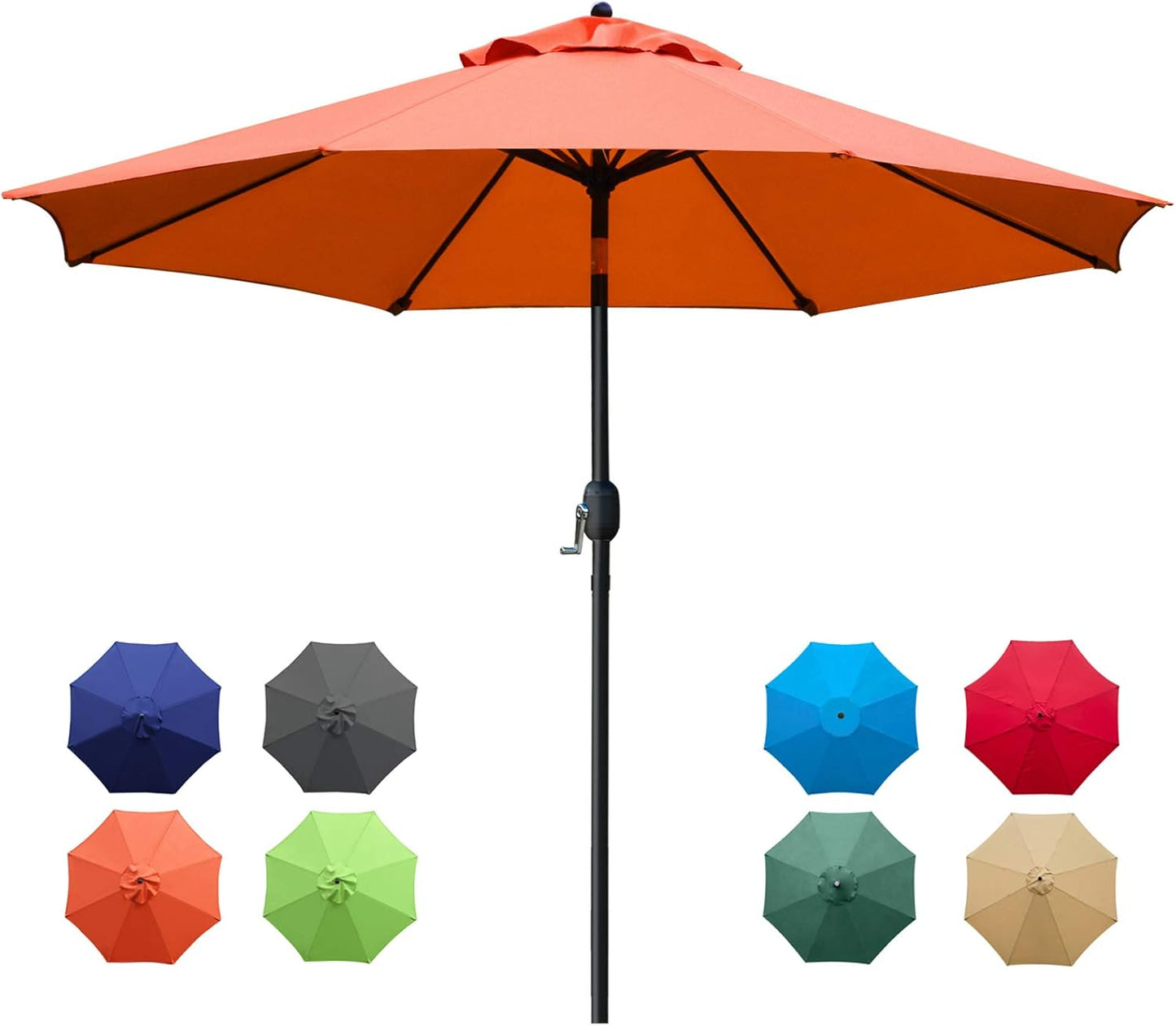 Sunnyglade 9Ft Patio Umbrella for Outdoor Comfort and Style