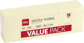 18 Packs Yellow Sticky Notes 3x3 - 100 Sheets Per Pad - OfficeMax