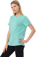 Merino Protect 100% Merino Wool Women Crew Neck T Shirt - Lightweight