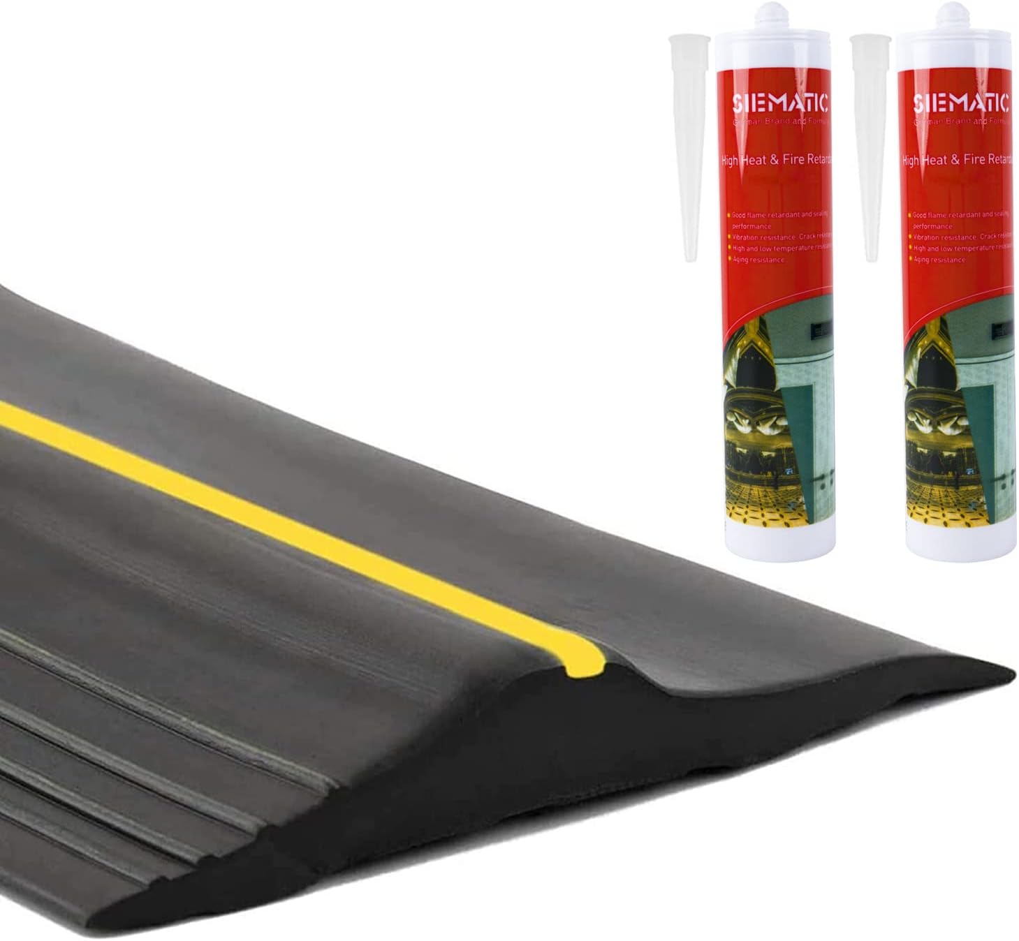 Universal Garage Threshold Seal Strip for Weatherproofing Needs