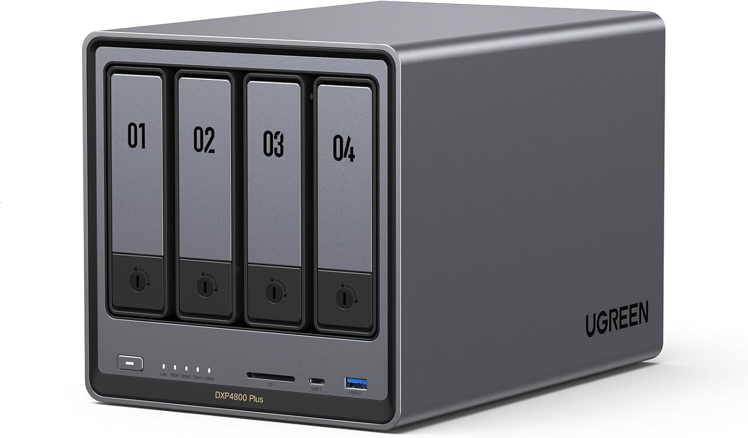 High-Performance UGREEN 4-Bay NASync DXP4800 Plus for Elite Storage
