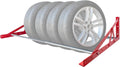 ROBLOCK Adjustable Tire Rack Wall Mount for Garage - Holds Up to 400