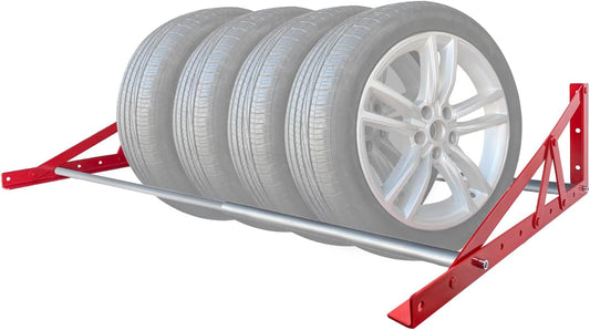 ROBLOCK Adjustable Tire Rack Wall Mount for Garage Storage