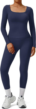 Women 2 Piece High Waisted Seamless Workout Set - Lift & Comfort