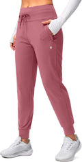 G Gradual Women's Fleece Lined Joggers High Waisted - Warm, Water skin