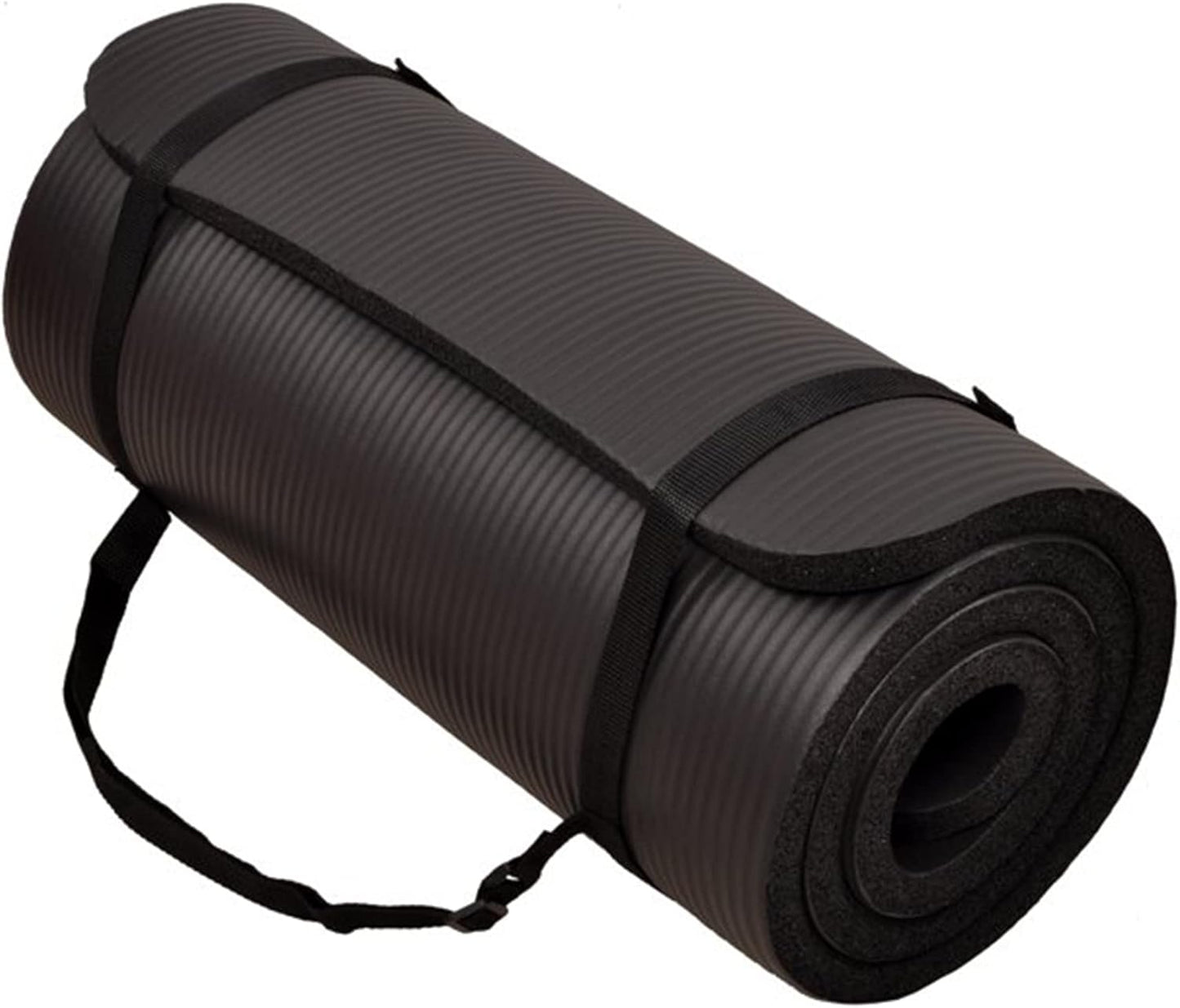 BalanceFrom 1 Thick Yoga Mat Set - Enhance Your Home Workouts